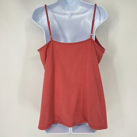 Lane Bryant Fitted‎ Sleeveless Cami 14/16 Spaghetti Straps Adjustable Rouge Red - Picture 8 of 10